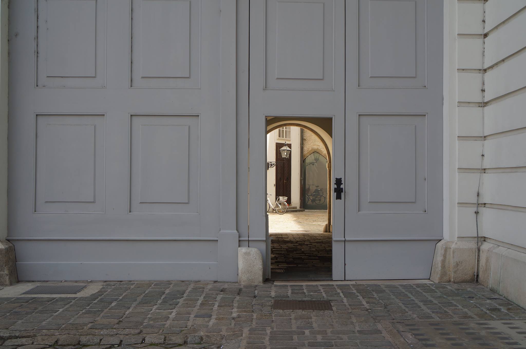 Doorway Showing a bicycle